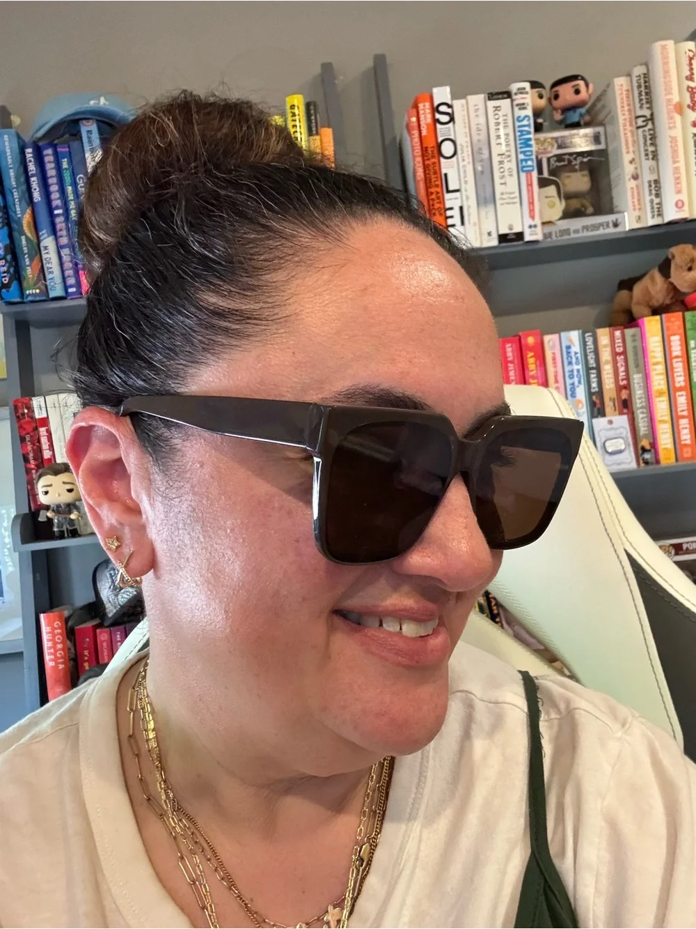 Diff Eyewear worn but